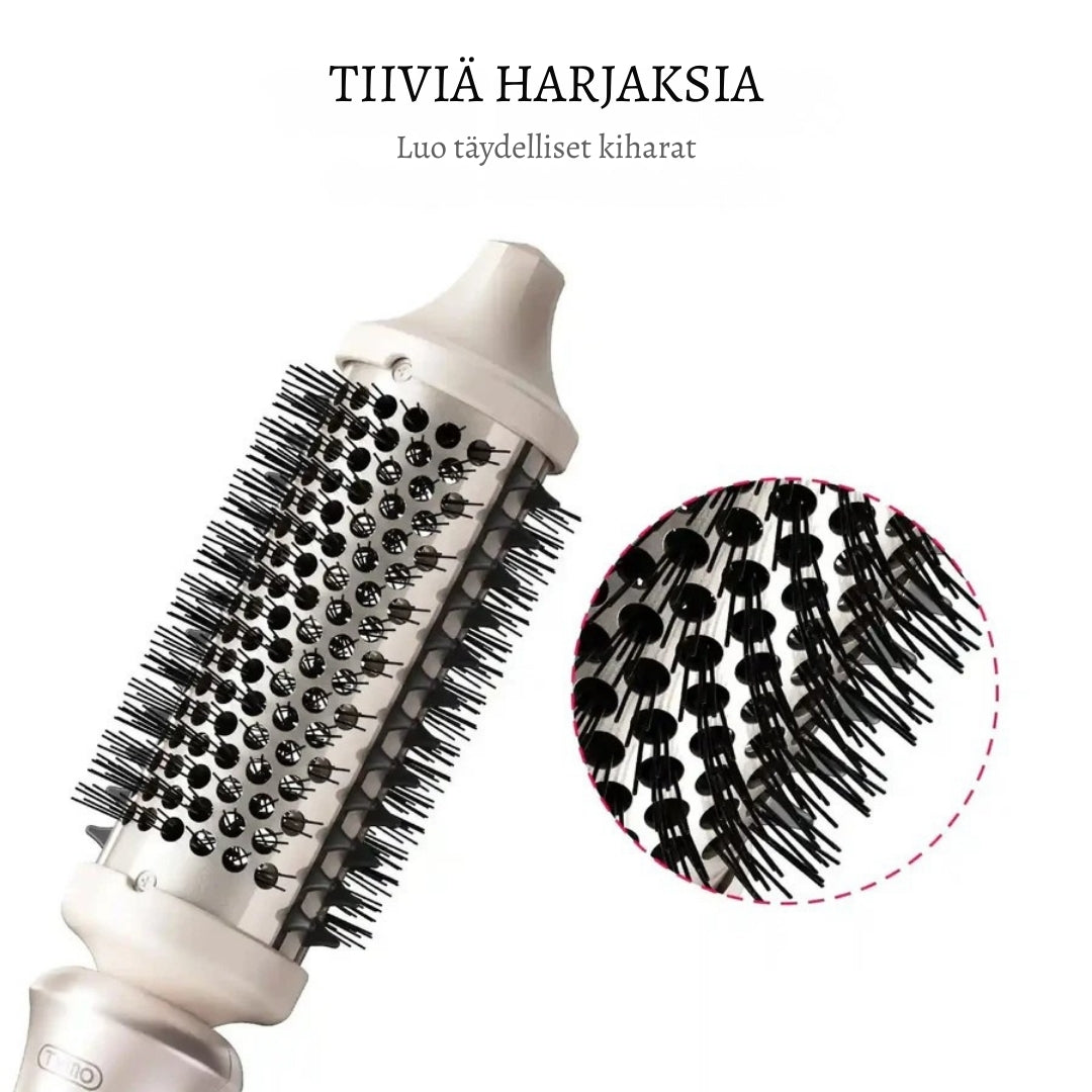 LämpöKiharra Pro – Antistaattinen lämpöharja kaikille hiustyypeille