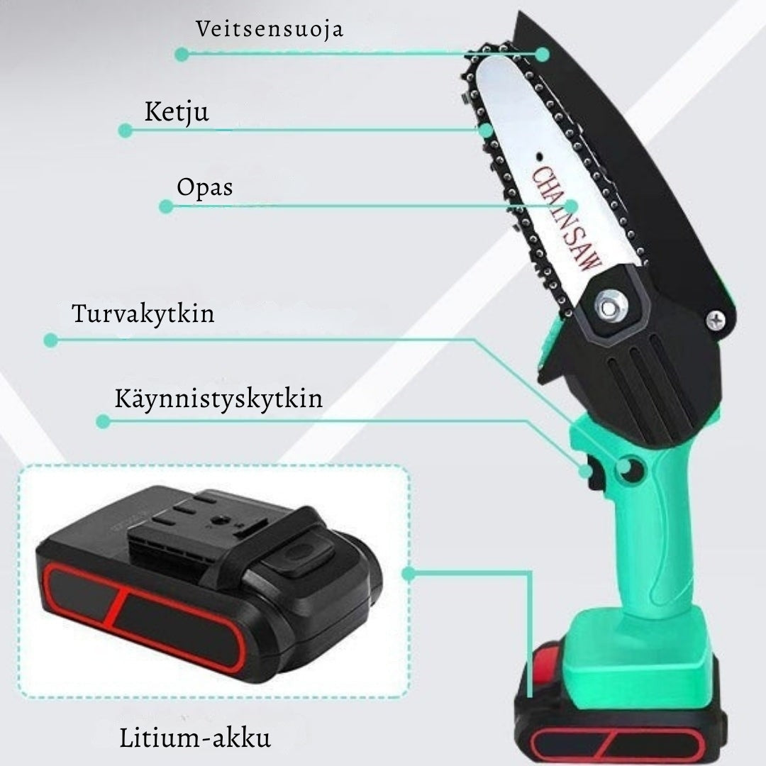 PuuLeikkaaja Pro – Leikkaa oksat nopeasti, turvallisesti ja ilman vaivaa