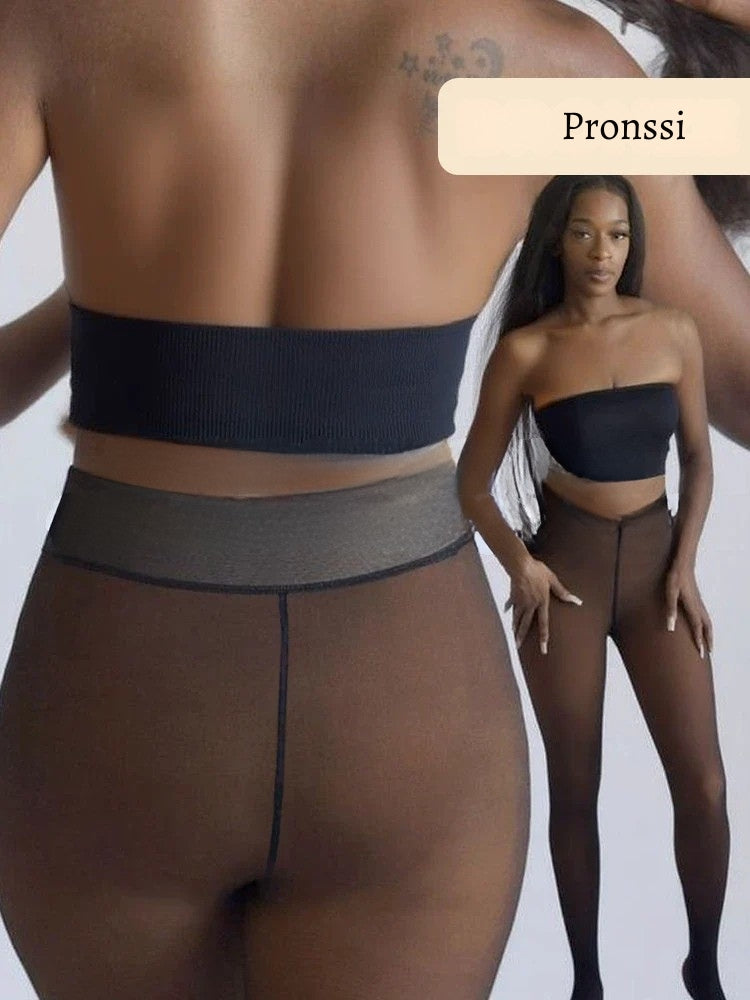 LumiSoft Fleece-Leggings – Tyylikkään lämmin ilman paksuja kerroksia