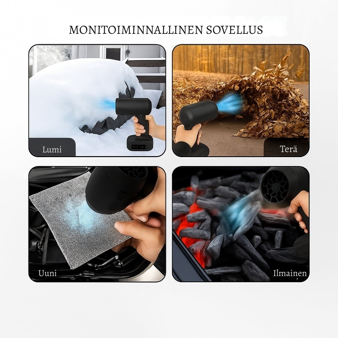 PuhallinPro – Sano hyvästi raskaalle ja hitaalle siivoukselle