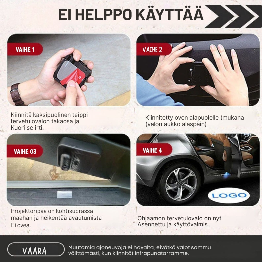 LoisteLogo – Tee autosi ovista näyttävä ja turvallinen